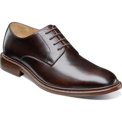 Florsheim Imperial Mercantile Plain Toe Derby, Brown