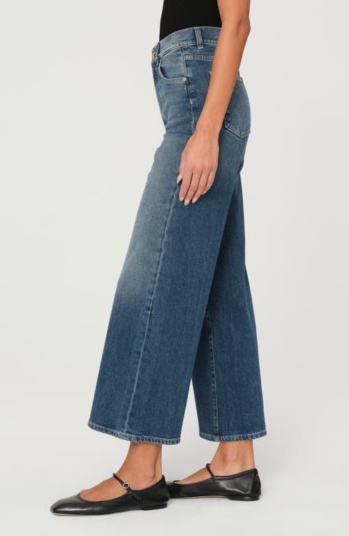 Shop Dl1961 Hepburn High Waist Ankle Wide Leg Jeans In Seagate