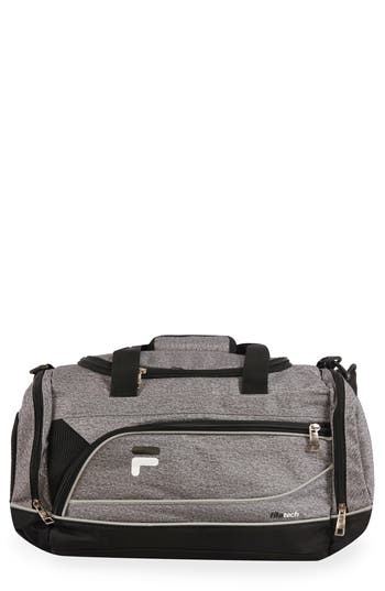 Fila Sprinter 19-inch Duffle Bag In Heather Grey