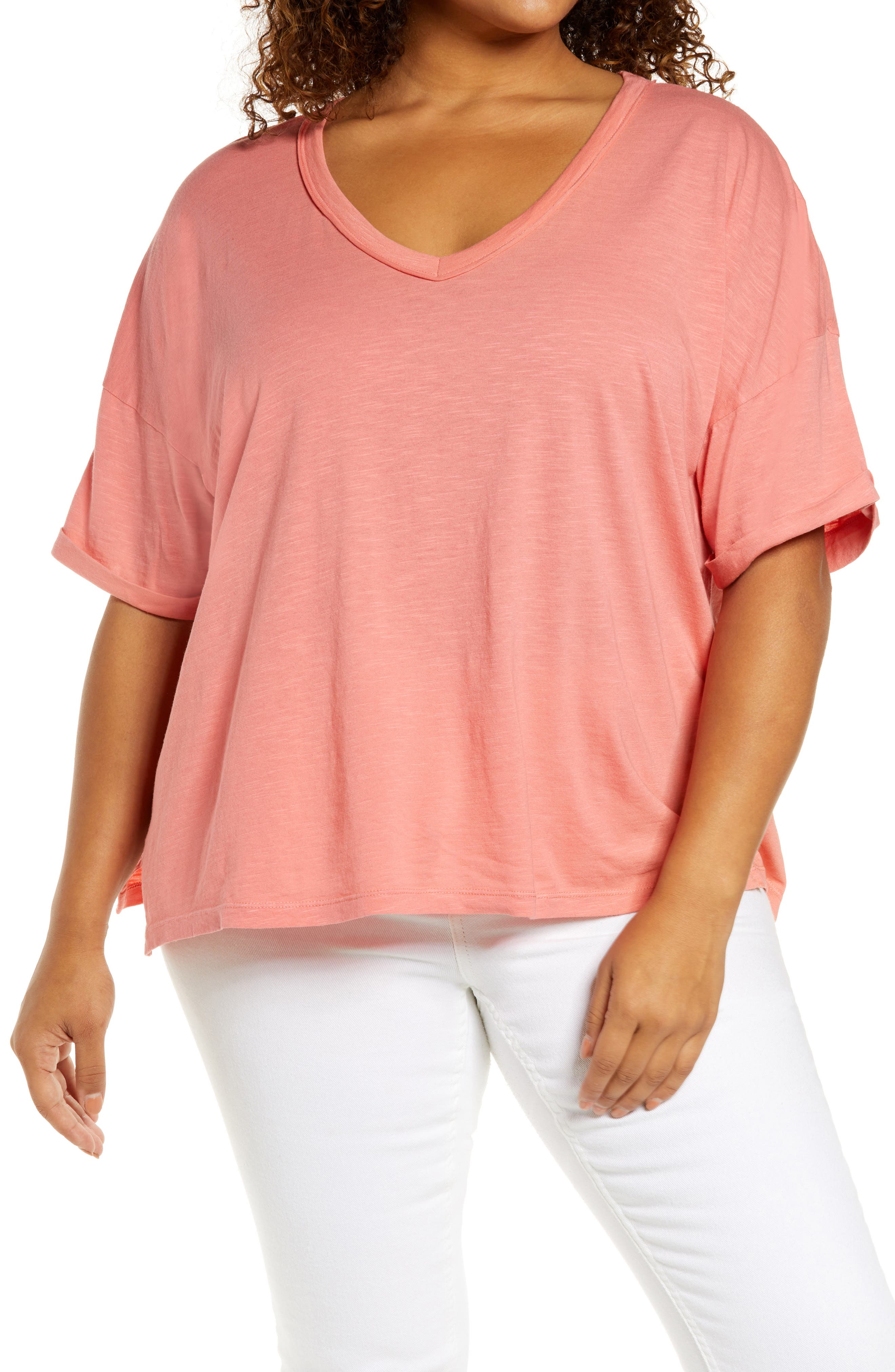 nordstrom plus size dressy tops