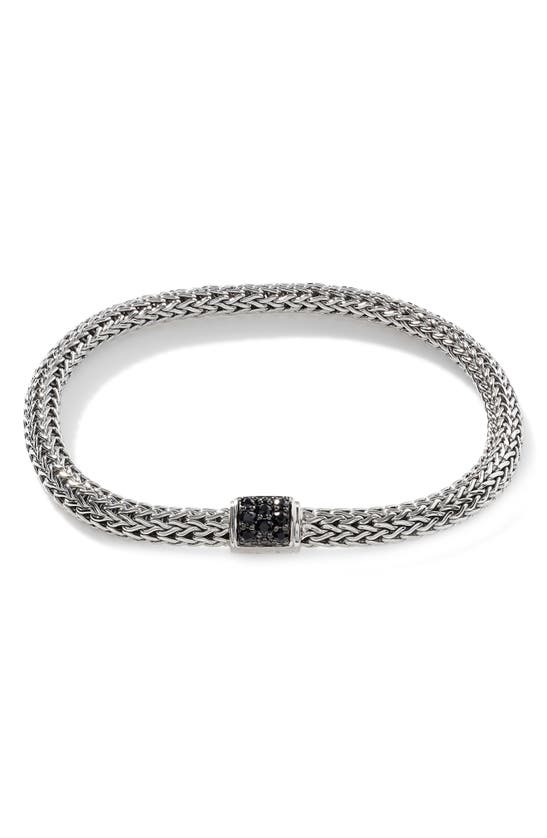Shop John Hardy Icon Pavé Black Sapphire Chain Bracelet