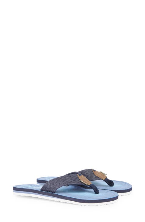 Barbour flip best sale flops mens