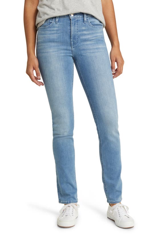 JEN7 BY 7 FOR ALL MANKIND SLIM STRAIGHT LEG JEANS