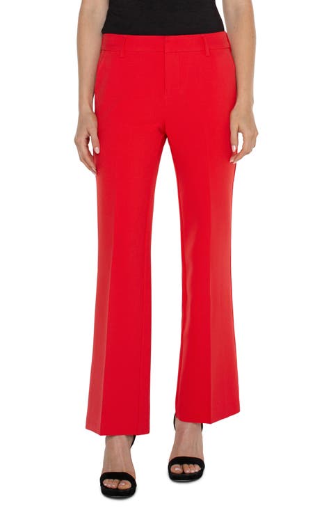Women's Red Plus-Size Pants & Leggings