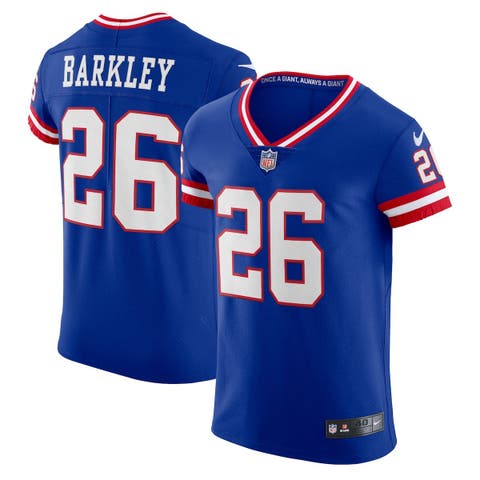 Saquon Barkley New York Giants Nike Women's Color Rush 2.0 Name & Number  Performance T-Shirt - White