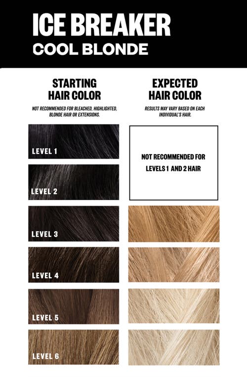 Igk Ice Breaker Bleach Color Kit In Cool Blonde