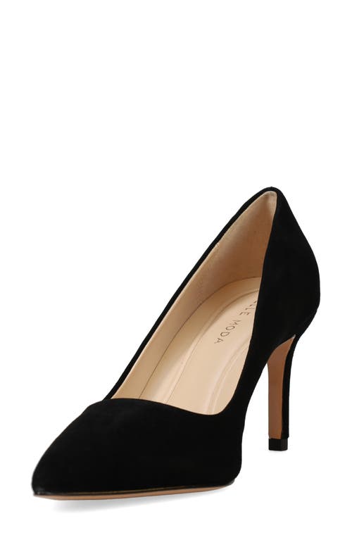 Pelle Moda Lizel 2 Pointed Toe Pump In Black