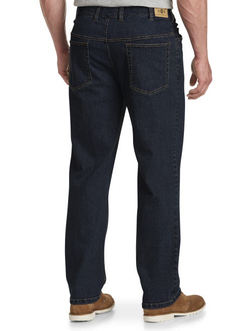 Harbor Bay Athletic-fit Jeans In Dark Rinse