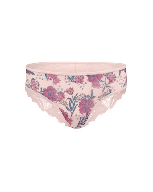 Adore Me Onita Cheeky Panties In Floral Pink