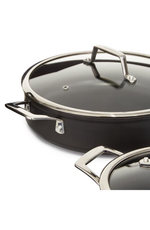 Berghoff Hard Anodized 4-piece Cookware Set In Black