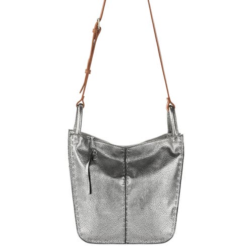 Shop The Sak Los Feliz Crossbody In Dark Silver