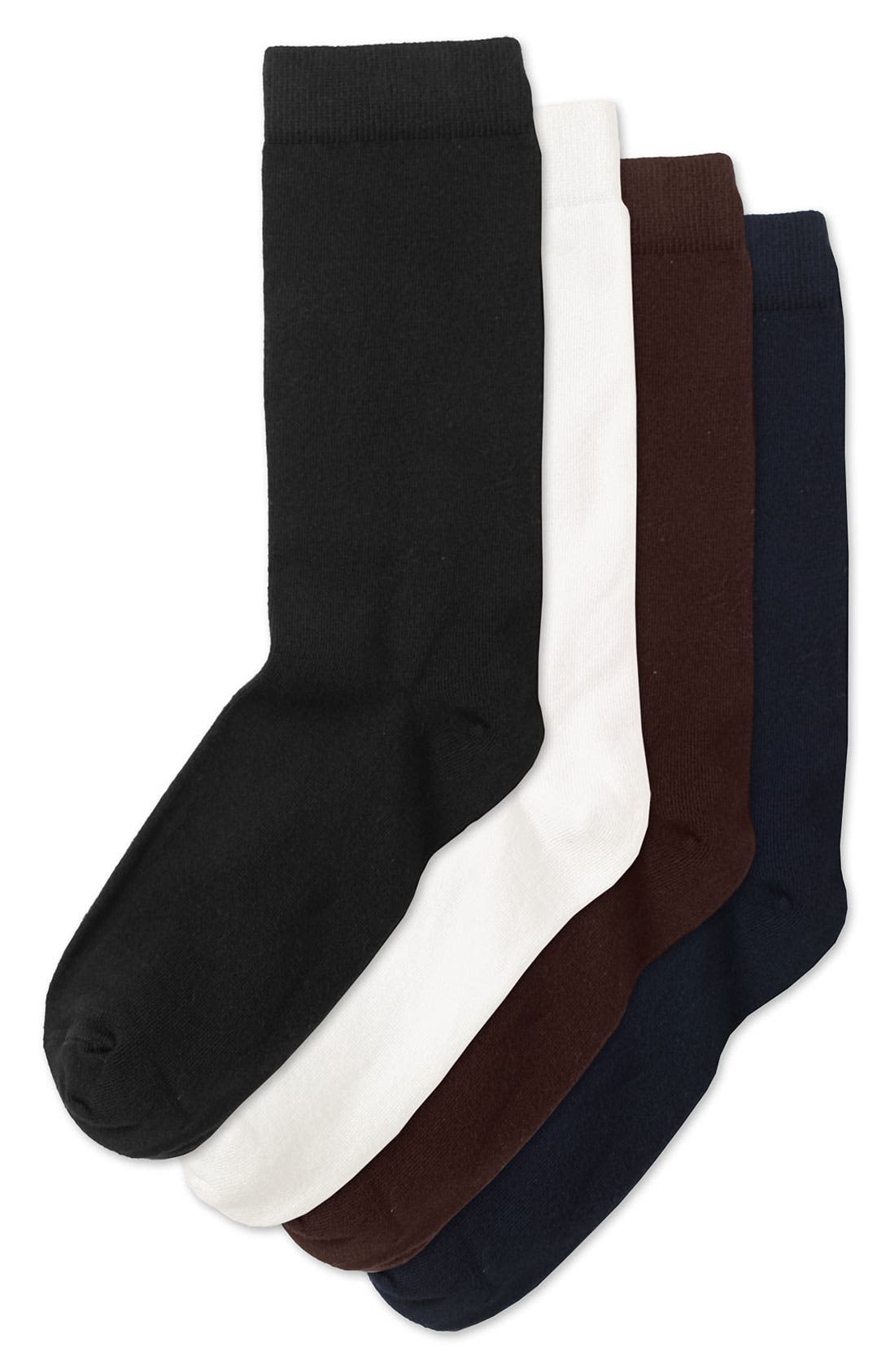 Nordstrom Solid Crew Socks Nordstrom