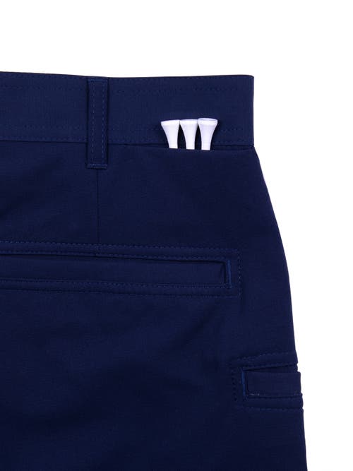 CONSTRUCT CONSTRUCT REGULAR FIT SOLID FLAT FRONT RECYCLED PERFORMANCE GOLF PANTS