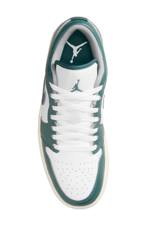 Shop Jordan Nike Air  1 Low Se Sneaker In Oxidized Green/white/sail