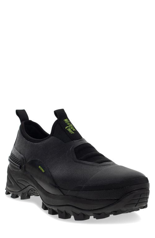 Rambler Waterproof Slip-On Shoe in Black