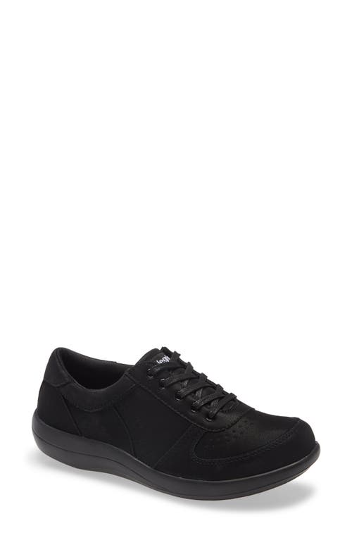Daphne Sneaker in Black Softie Leather