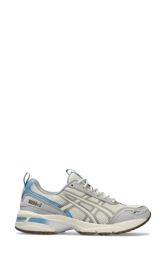 Shop Asics Gel-1090v2 Running Shoe In Cream/ Cement Grey