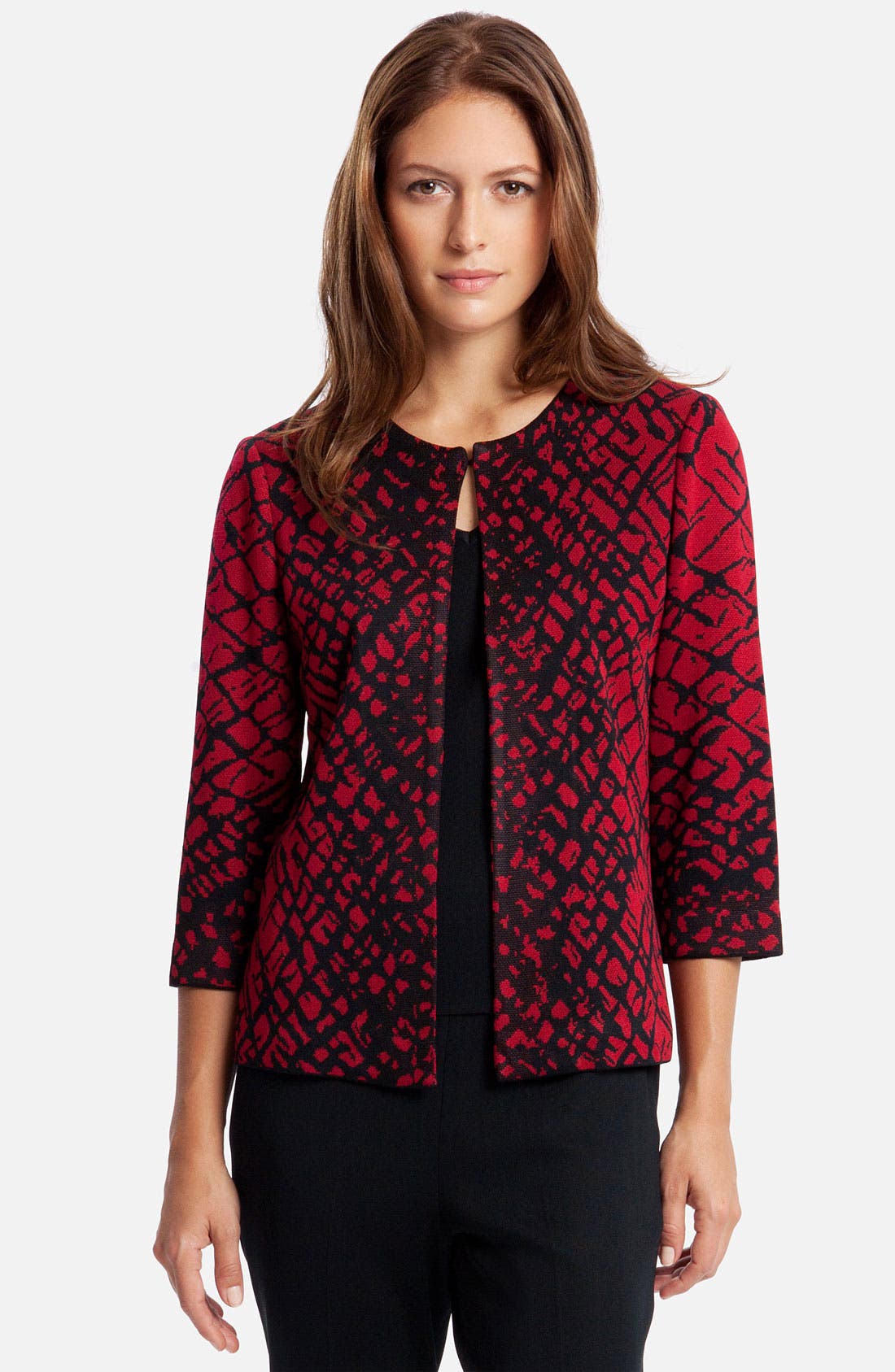 Ming Wang Lightweight Knit Jacket Nordstrom