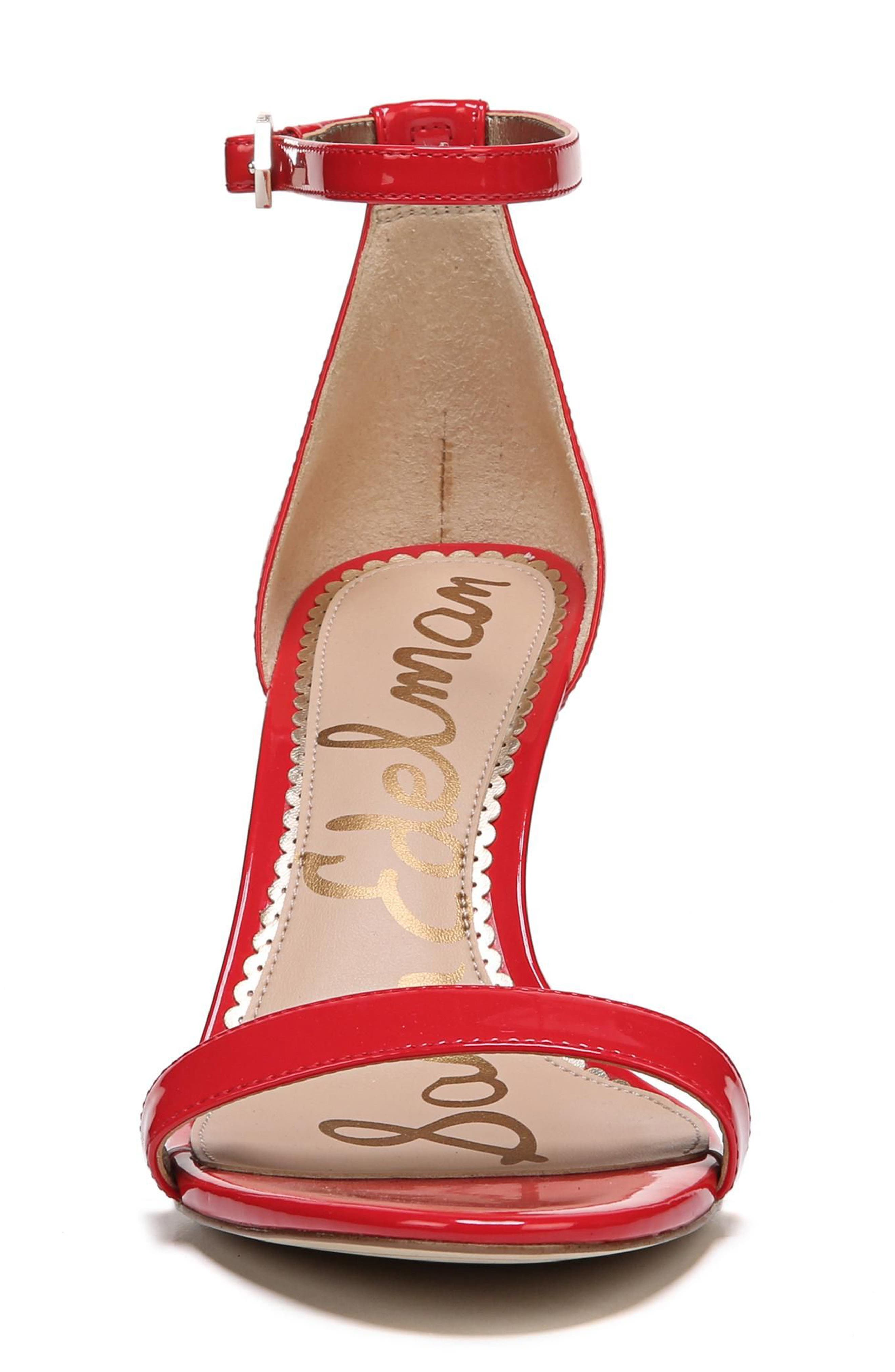 SAM EDELMAN,
                            'Patti' Ankle Strap Sandal,
                            Alternate thumbnail 118, color,
                            606