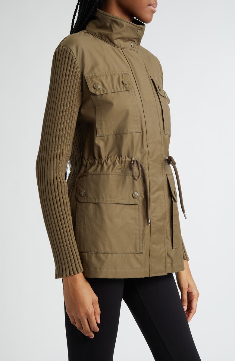 Moncler Mixed Media Utility Jacket Nordstrom