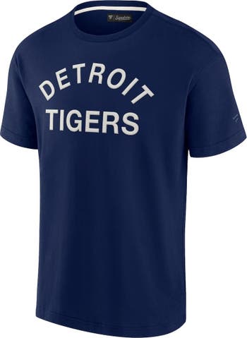 Unisex Fanatics Signature Navy Detroit Tigers Super Soft Short Sleeve T-Shirt