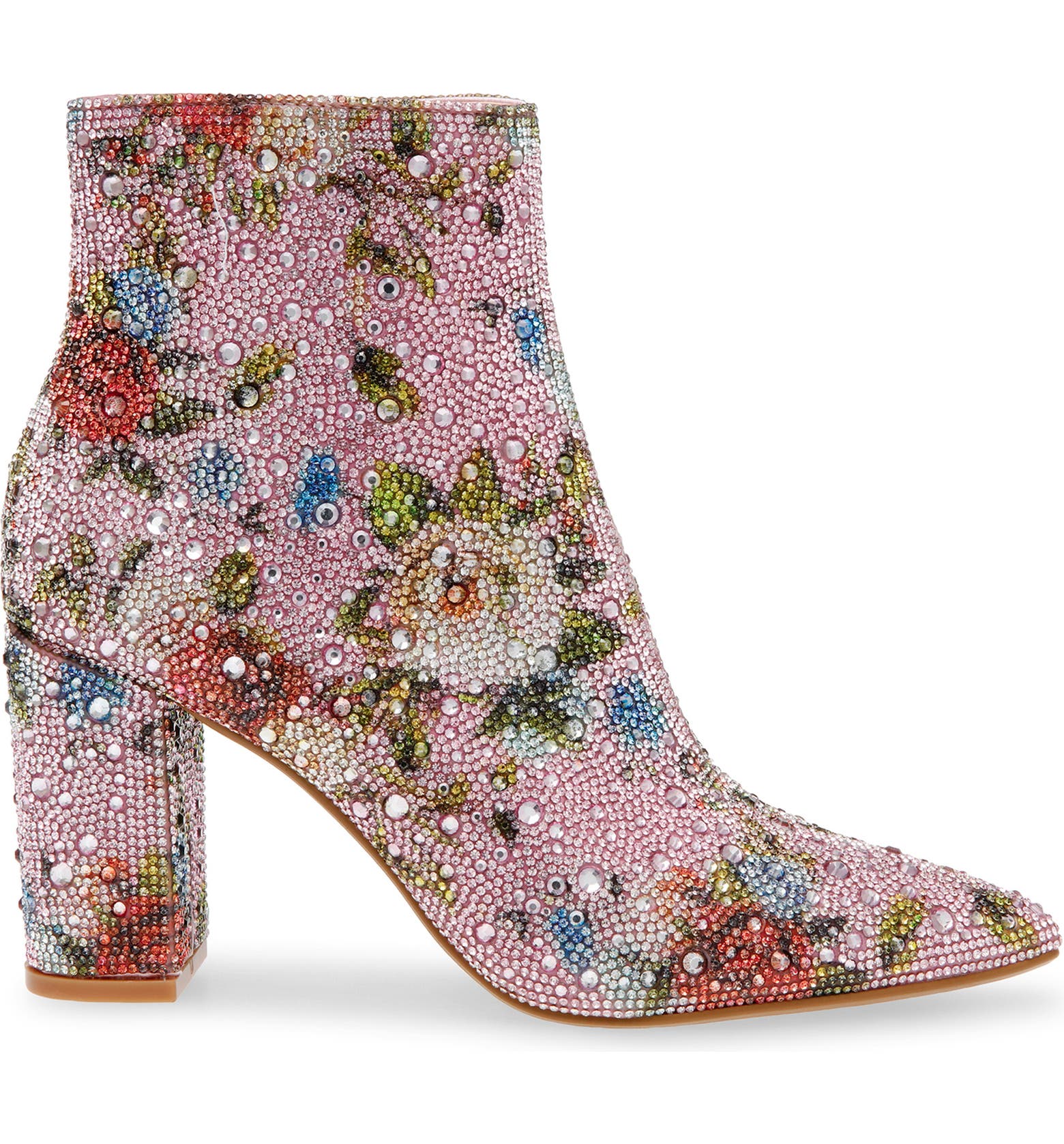 Betsey Johnson Cady Embellished Pointed Toe Bootie (Women) | Nordstrom