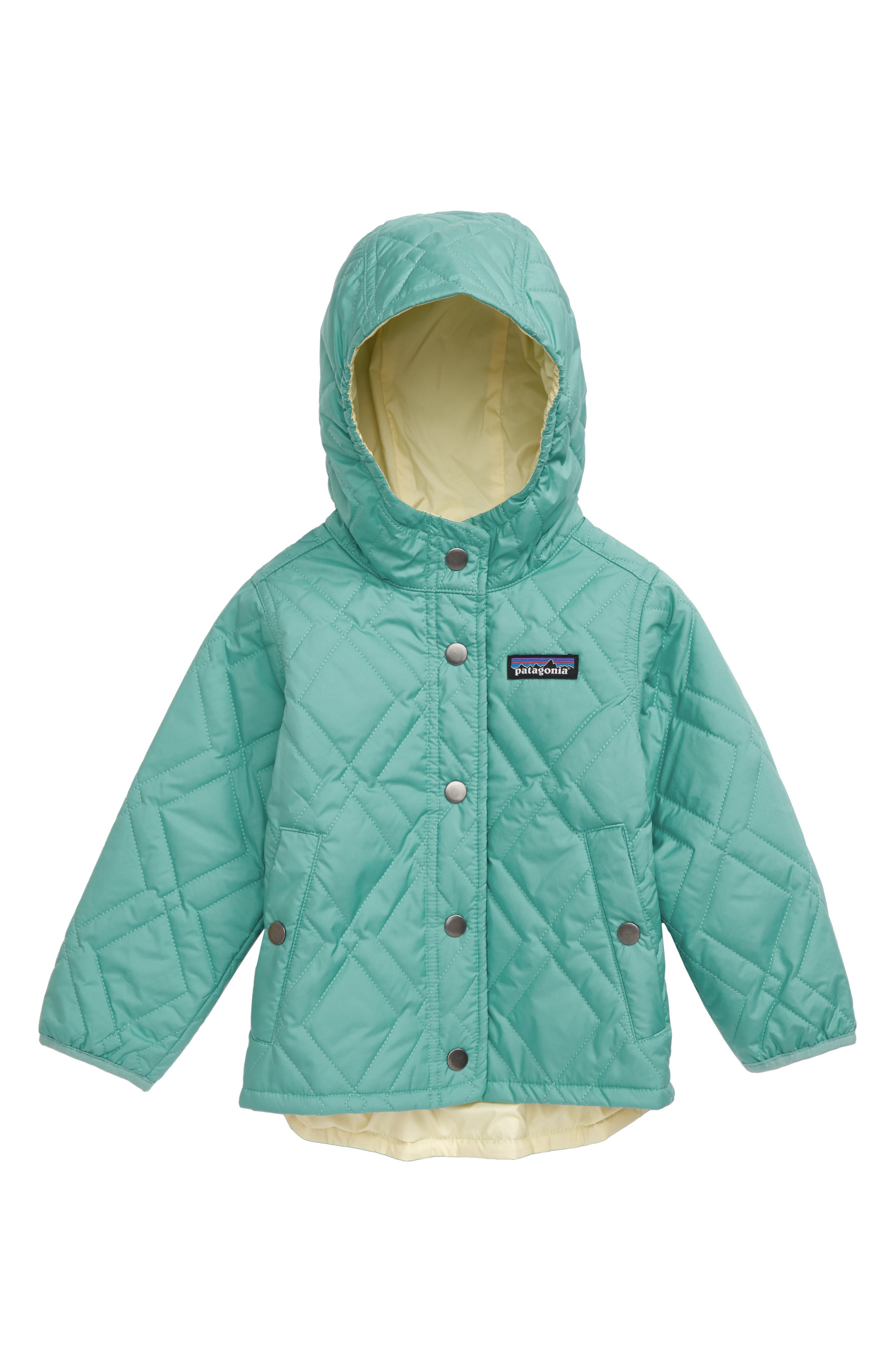 patagonia baby reversible diamond quilt hoody