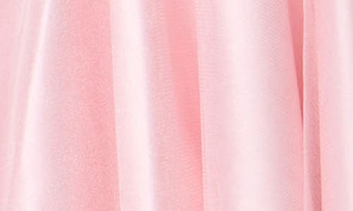 Shop Un Deux Trois Kids' Satin & Tulle Fit & Flare Dress In Light Pink