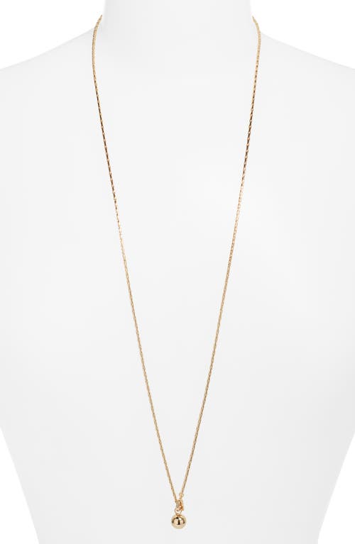 Jenny Bird Constance Wrap Pendant Necklace in High Polish Gold at Nordstrom