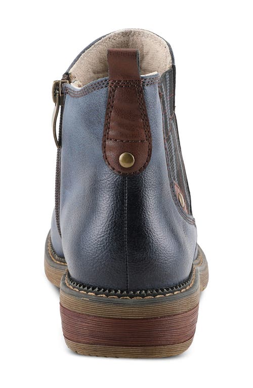 Spring Step Nonia Water Resistant Chelsea Boot In Navy
