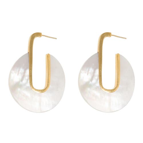 Freya Rose Warrioress Hoops Earrings In Gold