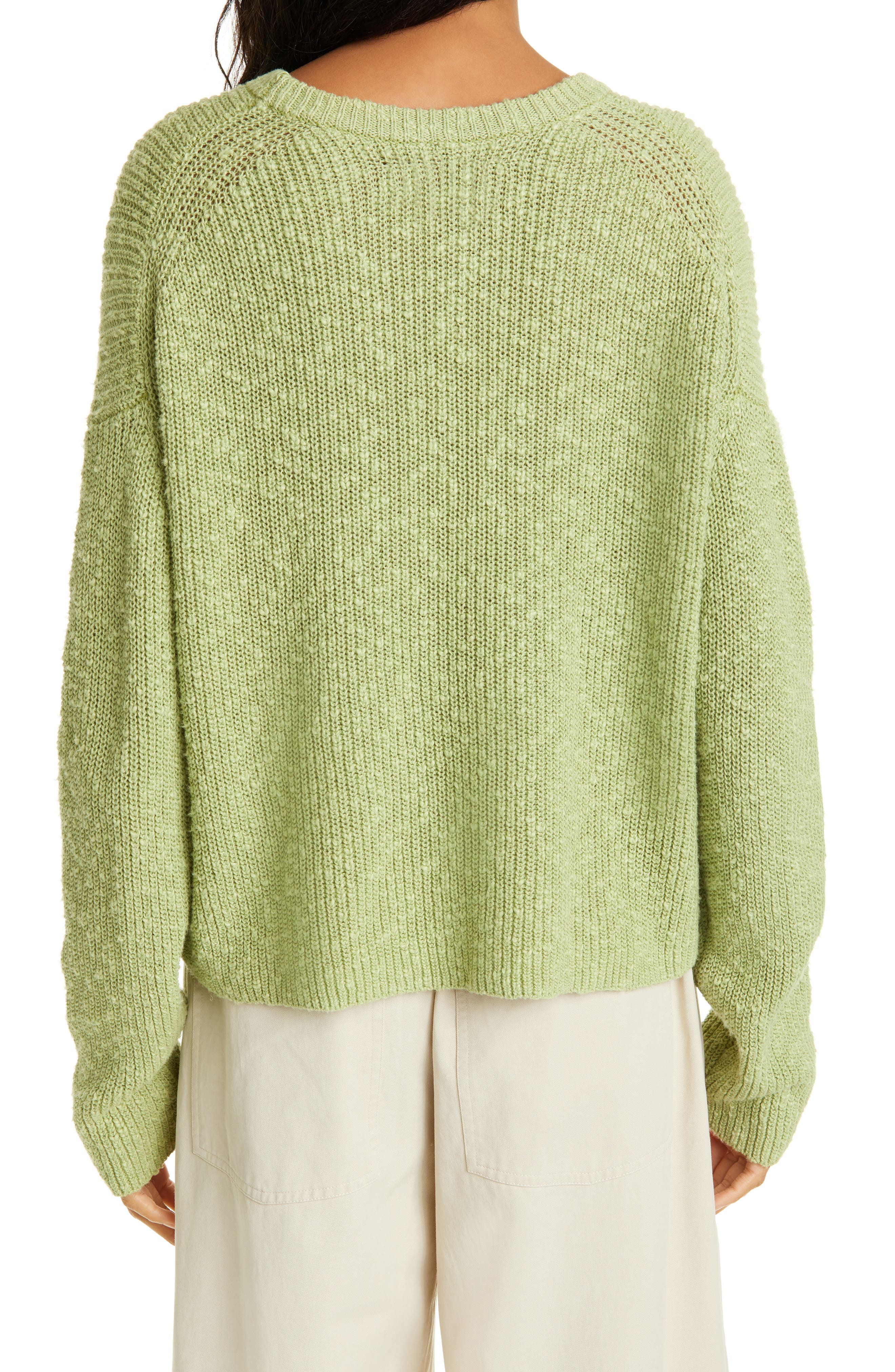 samsoe samsoe yellow jumper