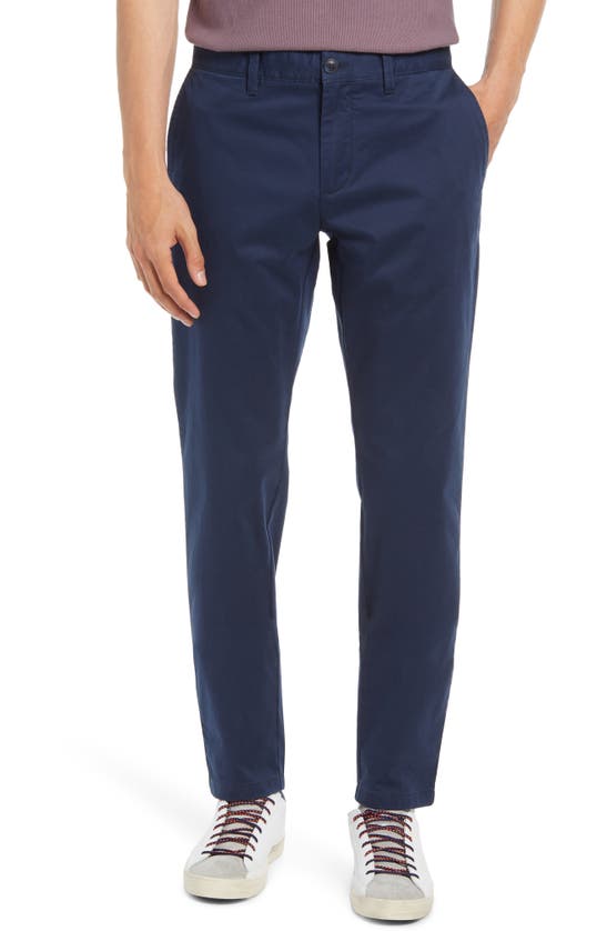 OPEN EDIT SKINNY FIT STRETCH CHINO PANTS