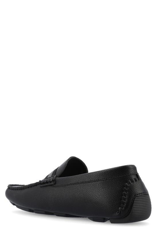 Vance Co. Griffin Tru Comfort Slip-on Driver In Black