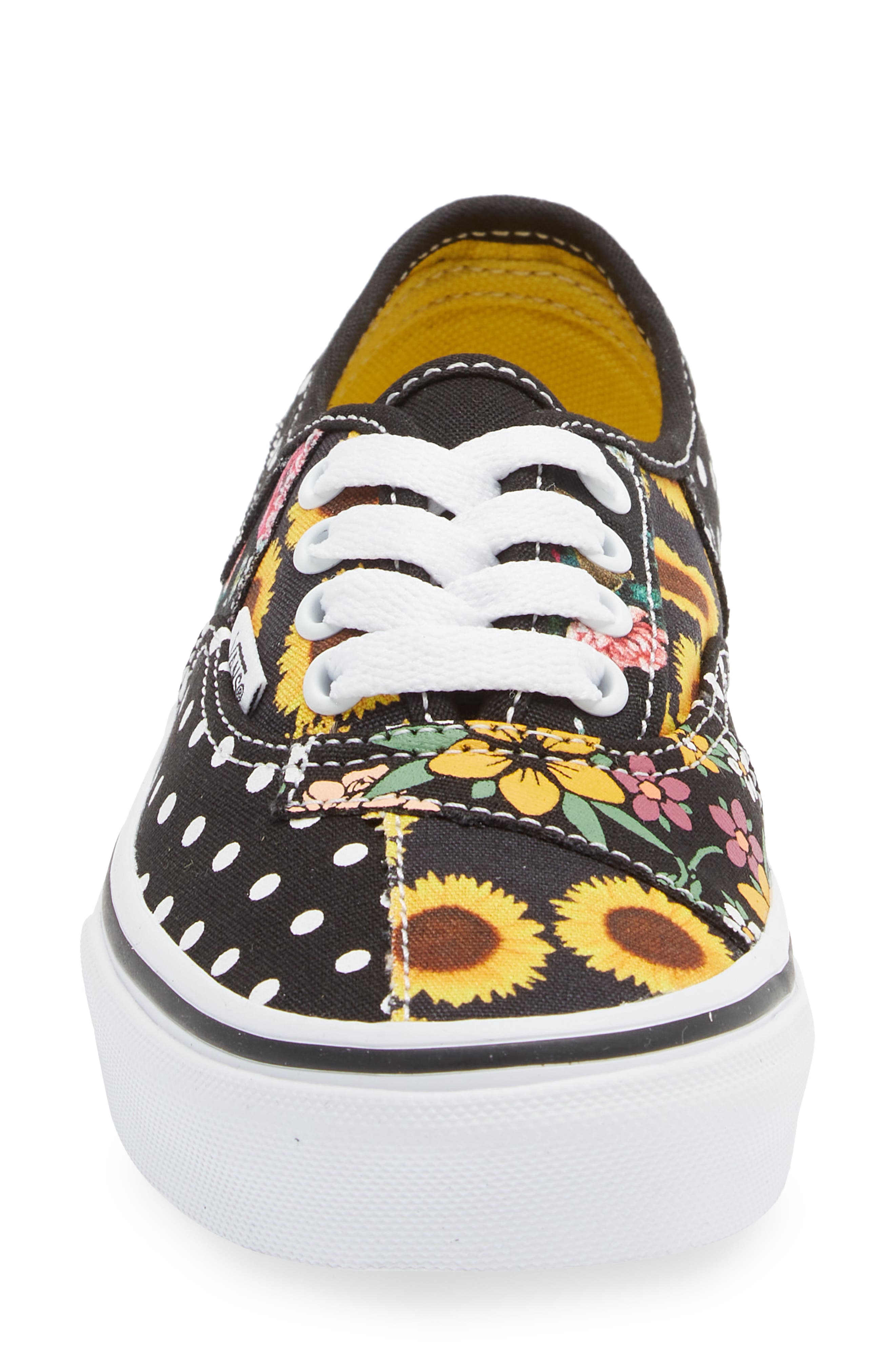 vans fleur jaune