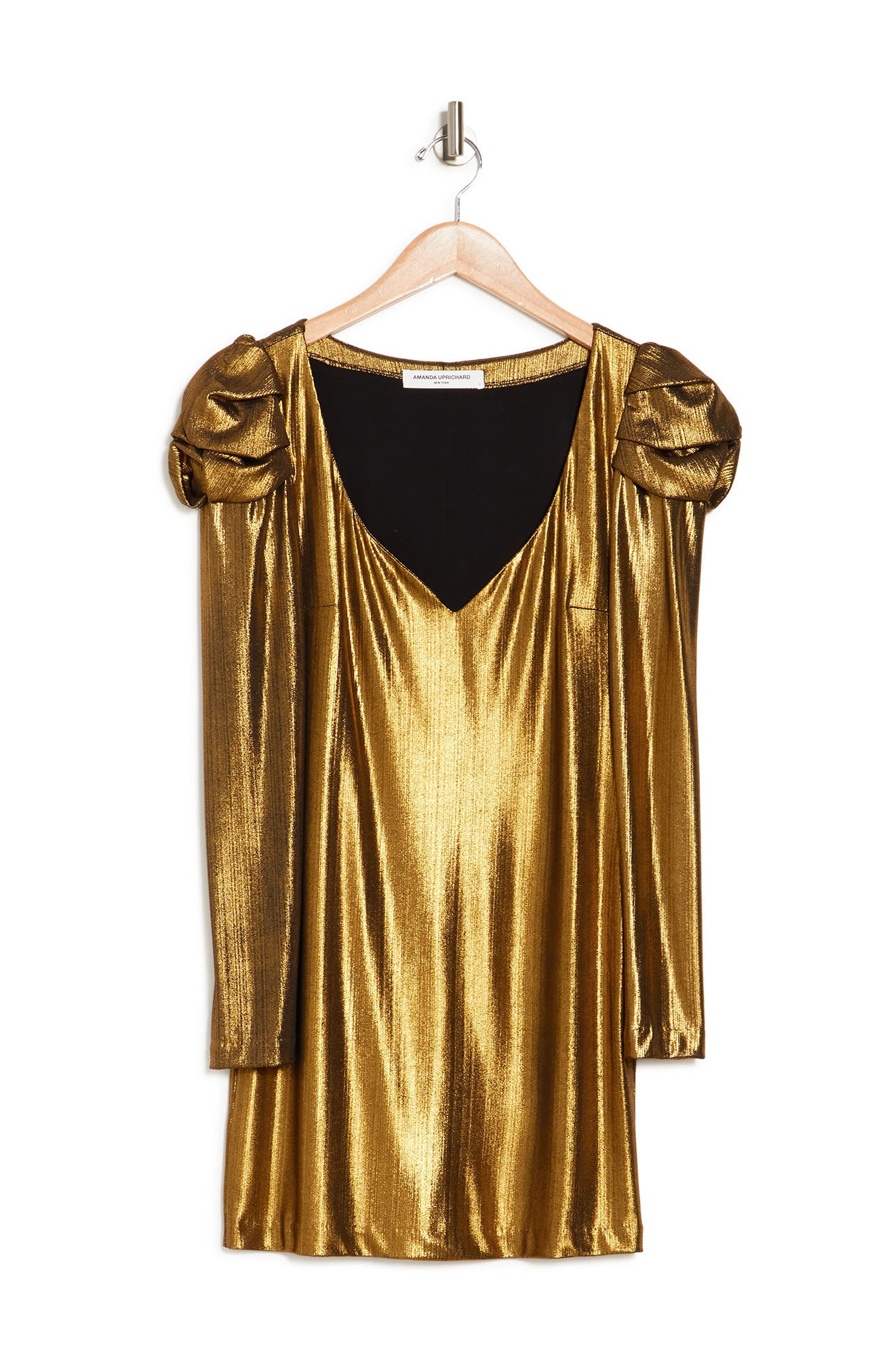 Amanda Uprichard Cinderella Dress In Gold