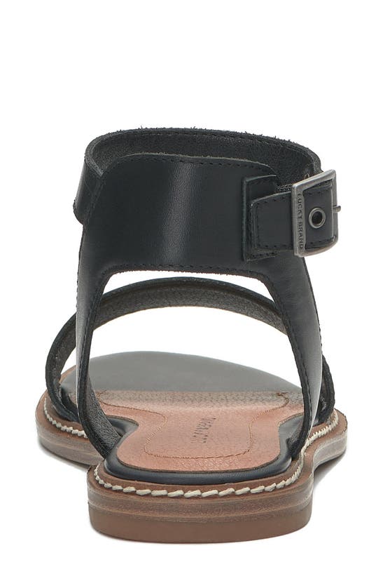 Shop Lucky Brand Kimaya Sandal In Black