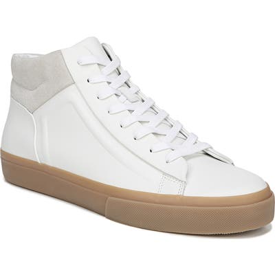 Vince Fynn High Top Sneaker, White