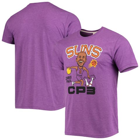 Men's Homage Kevin Durant & Devin Booker Orange Phoenix Suns NBA Jam Tri-Blend T-Shirt Size: Small