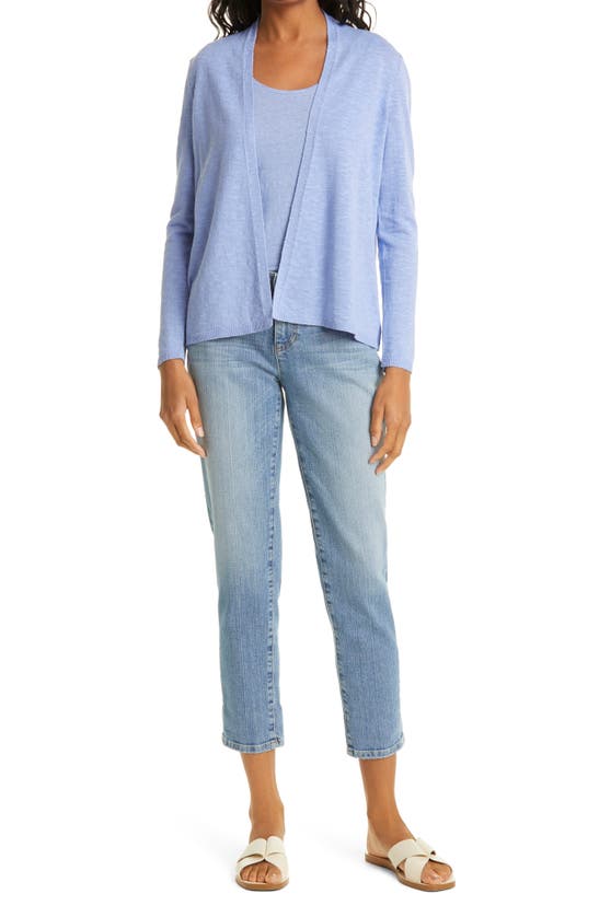 Eileen Fisher Organic Linen Tank In Light Coast