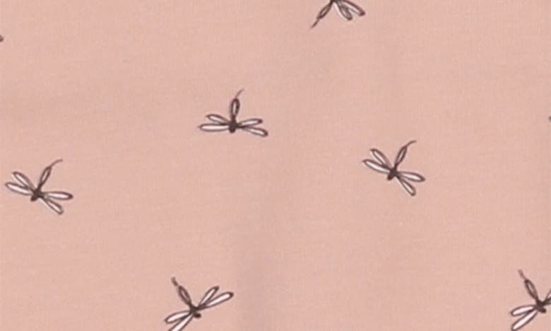 Maniere Dainty Dragonfly Footie In Mauve