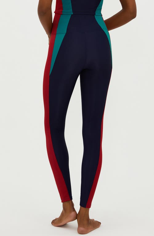 Shop Beach Riot Marty Colorblock Leggings In Ultramarine Colorblock