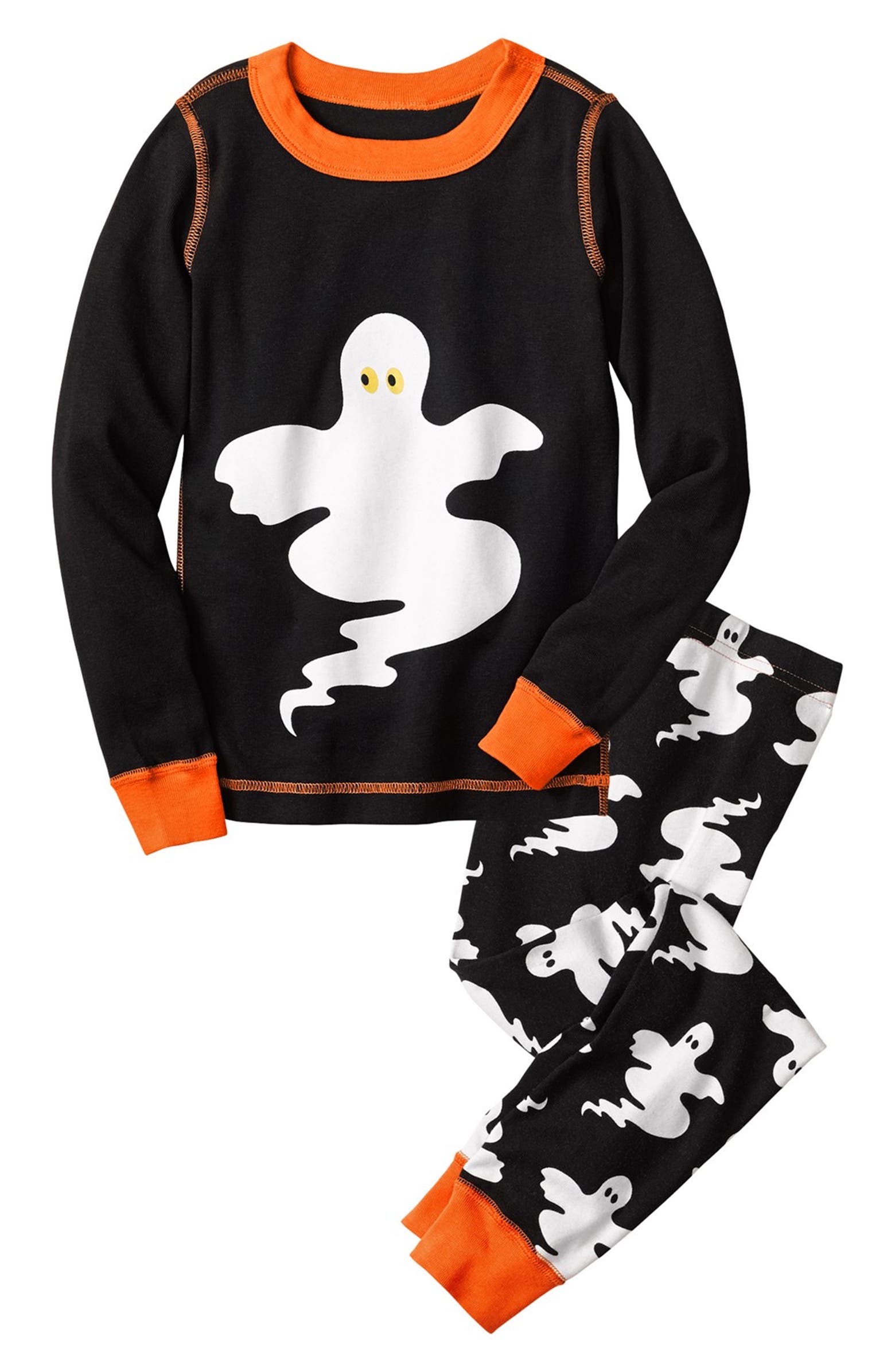 Hanna Andersson 'Halloween' Fitted Two Piece Fitted Pajamas (Toddler ...