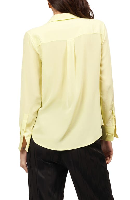 Shop Equipment Signature Slim Fit Silk Button-up Shirt In Charlock