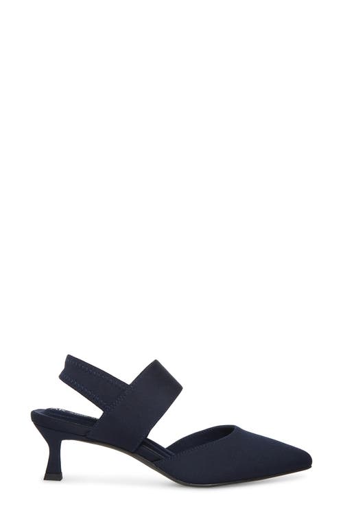 Anne Klein Intime Pointed Toe Pump In Navy