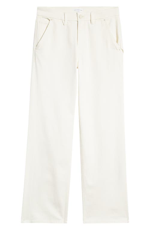 Good American Good '90s Carpenter Jeans In Cloud White001