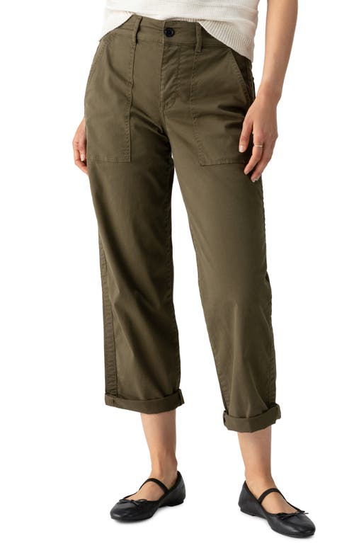 Shop Sanctuary Cruiser Stretch Cotton Barrel Chinos In Burnt Olive