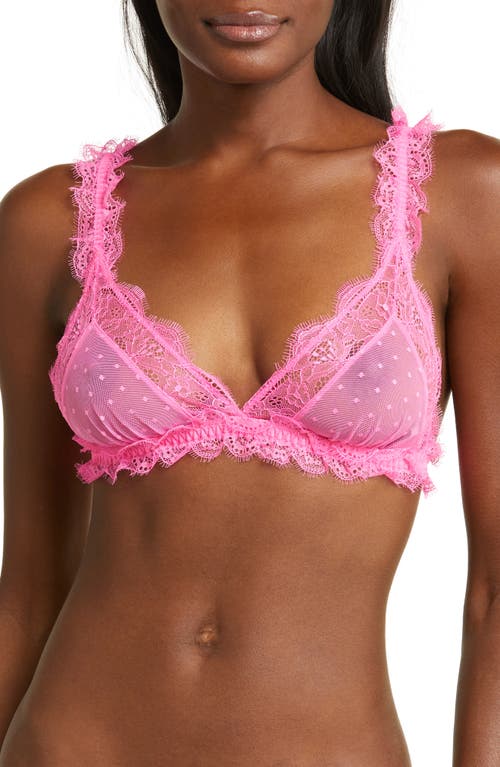 Love Lace Bralette in Pink