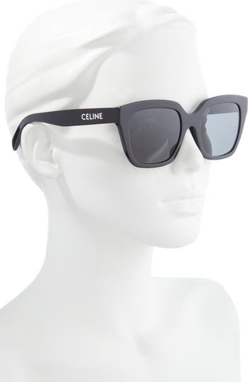 CELINE Cat Eye Sunglasses, 56mm