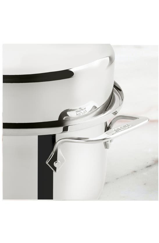 All-clad 10-quart Covered Oval Roaster & Lid In Silver